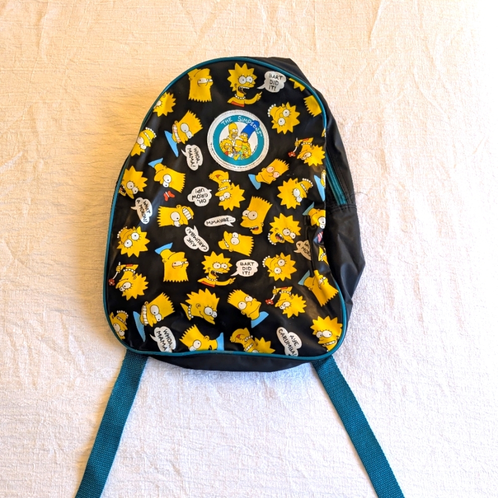 Vtg. The Simpsons Backpack